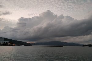 立秋の港