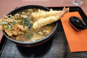 えび天カレーうどん