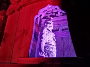 成相寺,五重塔,ライトアップ